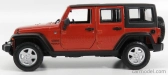 Maisto Jeep Wrangler Unlimited 2015 1:24 medená s čiernou