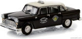 Greenlight Checker Marathon Taxi Dallas 1973 1:64 čierna