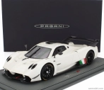 Bbr-models Pagani Huayra R 2021 - Con Vetrina - With Showcase 1:18 Bianco Benny - Bílá Černá