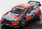 Ixo-models Hyundai I20 Wrc Coupe Team Shell Mobis N 6 Rally Monza 2020 D.sordo - C.del Barrio 1:43 Svetlo modrá červená čierna