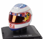 Edicola Helma F1 Casco Helma Rubens Barrichello F2003-ga Team Ferrari Sezóna 2003 1:5 Biela červená modrá