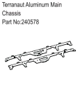 HBP240578 - Terranaut Aluminum Main Chassis