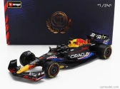 Bburago Red bull F1 Rb19 Team Oracle Red Bull Racing N 1 World Champion Winner Austin Usa Gp 2023 Max Verstappen – With Pilot And Showcase 1:24 Matt Blue
