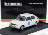 Brumm Fiat 127 1-series Societa' Autostrade Como-chiasso 1971 1:43 Biela