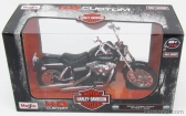 Maisto Harley Davidson Fxdbi Dyna Street Bob 2006 1:12 modro-čierna