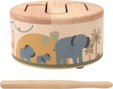 2Kids Toys Dřevěný bubínek Safari - poškozený obal