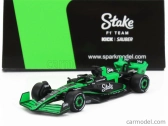 Spark-model Sauber F1 C44 Team Stake Kick N 77 Season 2024 Valtteri Bottas 1:64 Green Black