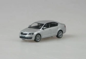 Abrex Škoda Octavia III (2012) 1:43 – strieborná brilliant metalíza