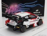 Spark-model Toyota Yaris Gr Hybrid Rally1 Team Toyota Gazoo Racing Wrt N 17 2nd Rally Japan 2023 Sebastian Ogier - Vincent Landais 1:43 Biela červená čierna
