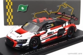 Spark-model Audi R8 Lms Gt3 Team Audi Sport Asia Absolute N 10 2nd Gt Cup Macau 2022 E.mortara 1:43 Bílá Červená