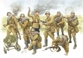 Zvezda Figures Red Army Infantry Wwii 1940-1942 - Russian Army - Military 1:35 /