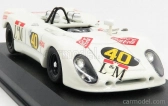 Best-model Porsche 908/2 Flunder Spider N 40 Temporada 1970 Decadenet - Pairetti 1:43 Bílá