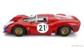 Werk83 Ferrari 330 P3 4.0l V12 Coupe Team Ferrari Sefac N 21 24h Le Mans 1966 Lorenzo Bandini - Jean Guichet 1:18 červená
