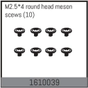 M2.5*4 round head meson scews (10)
