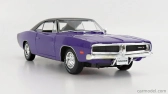 Maisto Dodge Charger R/t Coupe 1969 1:18 Purple Met