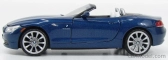 Motor-max BMW Z4 Spider 2010 1:24 Blue Met