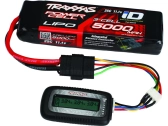 Traxxas tester Li-Pol akumulátorov bez adaptéra #2938X