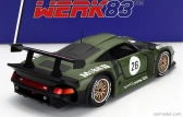Werk83 Porsche 911 Gt1 3.2l Turbo Team Porsche Ag Mobil1 N 26 Pre Qualifying 24h Le Mans 1996 Y.dalmas - H.j.stuck - K.wendlinger 1:18 Zelená