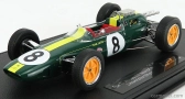 Gp-replicas Lotus F1 Climax 25 N 8 World Champion Winner Italy Gp 1963 Jim Clark - Con Vetrina - With Showcase 1:18 Zelená Žlutá
