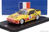 Spark-model Porsche 944 Turbo N 8 Cup Champion France 1988 Andre Bourdon 1:43 Žlutá Červená