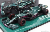 Minichamps Aston martin F1 Amr21 Mercedes M12 Eq Power+ Team Cognizant Formula One N 5 5th Monaco GP 2021 Sebastian Vettel 1:43 Green Met