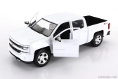 Motor-max Chevrolet Silverado 1500 Lt-z71 Crew Cab Pick-up 2017 1:27 Bílá