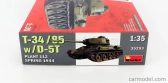Miniart Kampfpanzer T-34/85 Tank Military Spring 1944 1:35 /