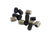 Traxxas červíky imbus oceľ M3x4mm (4), antikoro M4x4mm (4)