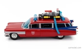 Jada Cadillac Series-62 Ecto-1 Ghostbusters Transformers 1984 1:24 Červená