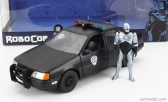 Jada Ford usa Taurus Lx Detroit Police 1986 With Robocop Figure 1:24 Black