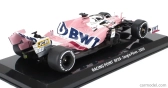 Edicola Mercedes bwt F1  Rp20 Team Sportpesa Racing Point N 11 Season 2020 Sergio Perez - Con Vetrina - With Showcase 1:24 Matt Pink Blue