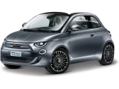 Bburago Fiat 500e 1:43 sivá metalíza