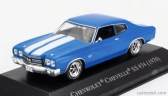 Edicola Chevrolet Chevelle Ss 454 Coupe 1970 - Con Vetrina - S vitrínou 1:43 Modrá biela