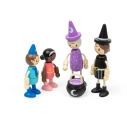 Bigjigs Toys Sada bábik do domčeka Rozprávkové bytosti