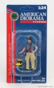 American diorama Figures Firefighters - Getting Ready 1:24 Modrá Bílá