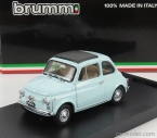 Brumm Fiat 500f Tetto Chiuso - uzavretý 1965 1:43 Azzurro Acquamarina