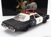 Dodge Monaco Bluesmobile 1974 v mierke kk - Look-a-like - S klaksónom na streche 1:18 Black White