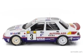Mcg Ford england Sierra Cosworth Mobil1 N 3 8. Rally Montecarlo 1992 Miki Biason - Tiziano Siviero 1:18 Biela Modrá