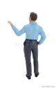 Le mans miniatures Figures Mr Carroll - Sans Chapeau - Without Hat 1966 1:18 Světle Modrá Šedá