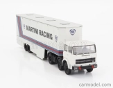 Brekina plast Fiat 691 T Truck Team Lancia Martini Racing Car Transporter 1970 1:87 Bílá