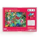 Mudpuppy Puzzle Motýli a hmyz 100 dílků