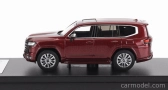 Lcd-model Toyota Land Cruiser Lc300-zx 2022 1:64 Red
