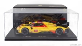 Bburago Ferrari 499p 3.0l Turbo V6 Team Af Corse N  83 24h Le Mans 2024 Robert Kubica - Robert Shwartzman - Yifei Ye - Con Vetrina - With Showcase 1:18 Žlutá Červená