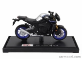 Maisto Yamaha Mt-10 Sp 2023 1:18 čierna strieborná