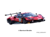 Auto Carrera D132 - 32136 Ferrari 296 GT3 DTM