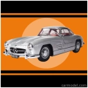 Ixo-models Mercedes benz Sl-class 300sl Coupe (w198) 1954 1:8 Silver