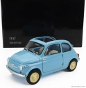Kyosho Fiat 500 D Cabriolet Open 1960 1:18 Celeste Crociera - Světle Modrá