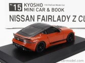 Kyosho Nissan Fairlady Z Coupe Customed Edition 2023 1:64 Oranžová Černá
