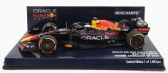 Minichamps Red bull F1 Rb18 Team Oracle Red Bull Racing N 1 Majster sveta Víťaz Azerbajdžan Gp 2022 Max Verstappen 1:43 Matná modrá žltá červená