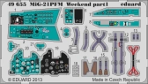 Ed49655 LEPTMiG-21PFM 1/48 Víkend
